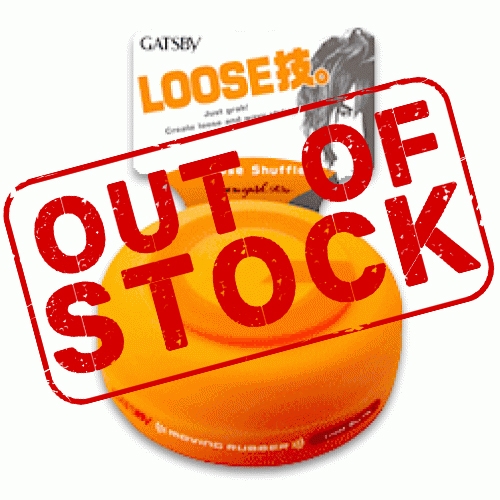 Gatsby Moving Rubber Loose Shuffle Orange Hair Wax 80g