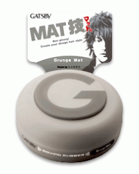 Gatsby Moving Rubber Grunge Mat (Grey) Hair Wax 80g